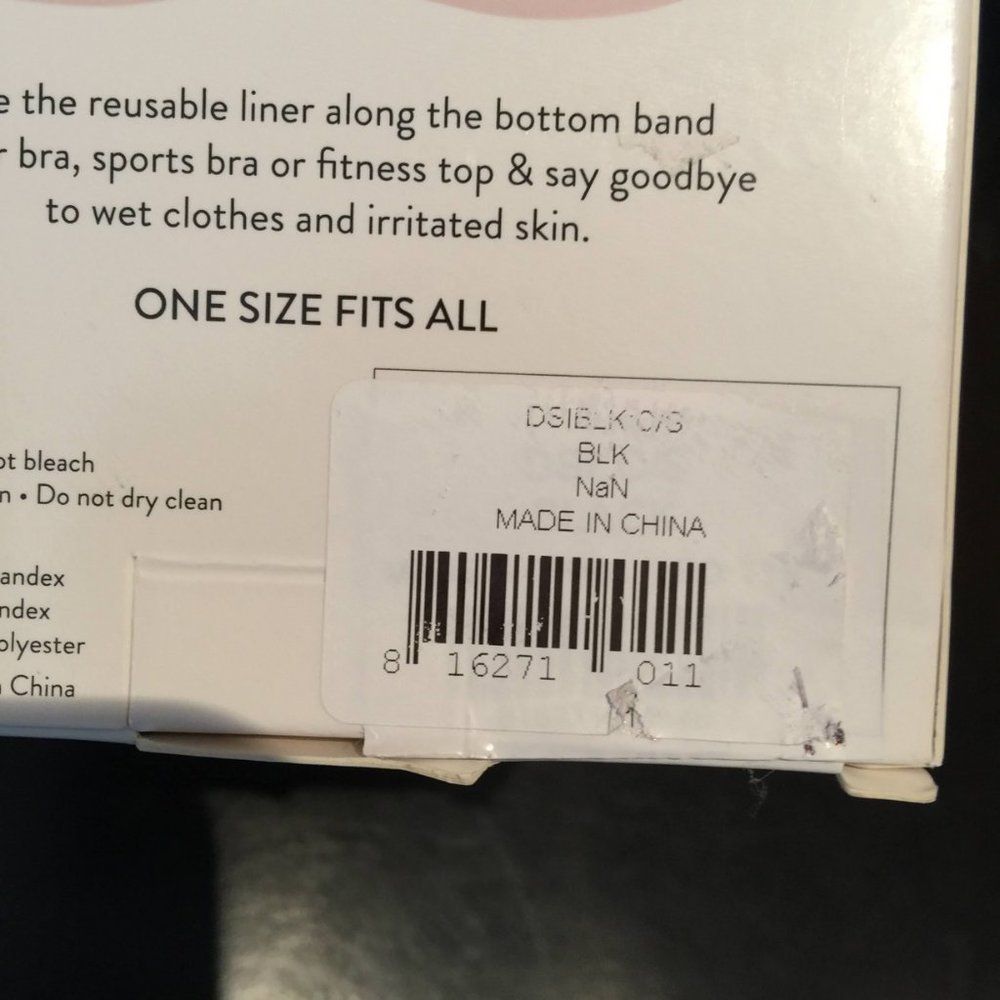 Belly Bandit Don't Sweat-It Bra Liners one Fit All - Picture 5 of 8